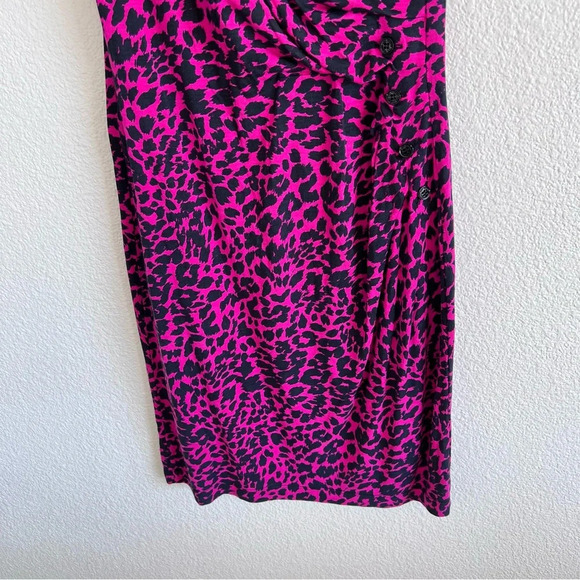 Love Moschino Cheetah Print Sleeveless Dress - Picture 5 of 13